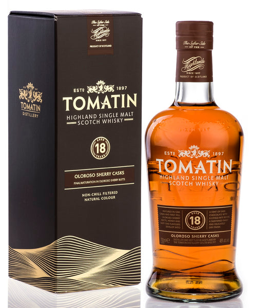 Tomatin 18-Year-Old Single Malt Scotch Whisky