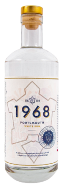 1968 Portsmouth White Rum, Hampshire, 41%