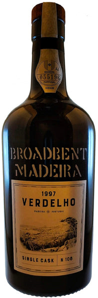 Bottle of 1997 Broadbent Single Cask Verdelho 108 - Caviste Wine