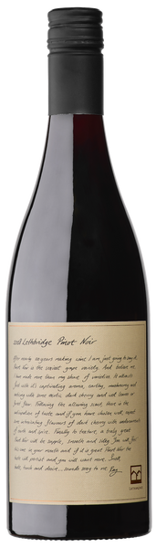 Bottle of 2016 Lethbridge Pinot Noir - Caviste Wine