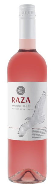 Bottle of 2021 Quinta da Raza Vinho Verde Rose - Caviste Wine