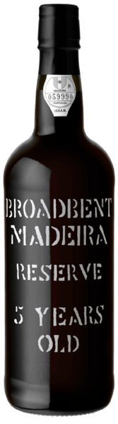 Bottle of Broadbent 5 Year Old Reserve Madeira - Caviste Wine