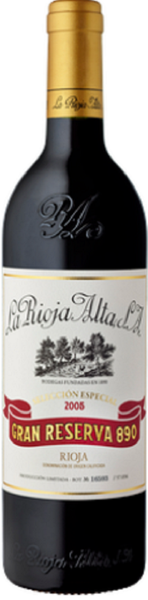 Bottle of 2010 La Rioja Alta Gran Reserva 890 Seleccion Rioja, Spain - Caviste Wine
