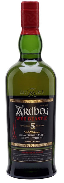 Ardbeg 'Wee Beastie' 5-Year-Old Islay Single Malt Scotch Whisky, 47%