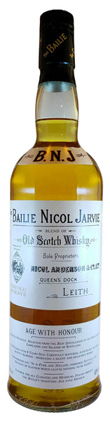 Bailie Nicol Jarvie Blended Scotch Whisky, 1990s