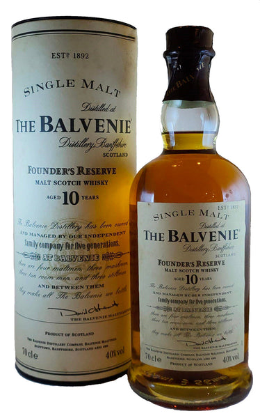 Balvenie 10-Year-Old Founders Reserve, Single Malt Scotch Whisky, 43%