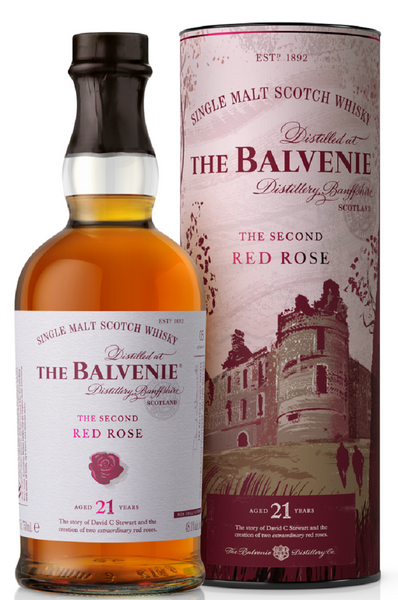 The Balvenie Stories 'Second Red Rose' 21-Year-Old Single Malt Scotch Whisky