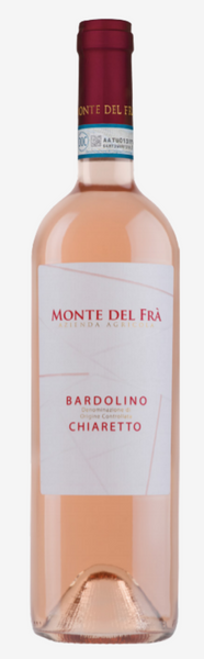 Bottle of 2021 Monte del Frà Bardolino Chiaretto Rose - Caviste Wine