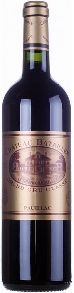 Bottle of 2012 Chateau Batailley, Pauillac, Bordeaux - Caviste Wine