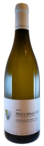 Bottle of 2018 Christian Bellang Meursault - Caviste Wine