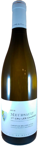 Bottle of 2018 Domaine Bellang Meursault 1er Cru Les Charmes, France - Caviste Wine