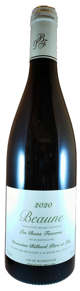 Bottle of 2020 Domaine Billard Beaune Bons Feuvres - Caviste Wine