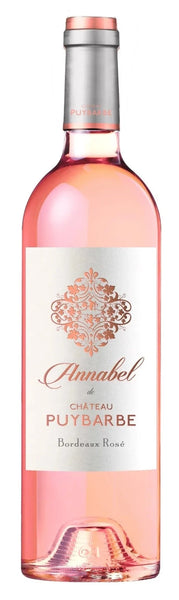Bottle of 2021 Chateau Puybarbé Annabel Rose - Caviste Wine