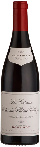 Bottle of 2019 'Les Coteaux' Rouge Cotes-du-Rhone, France - Caviste Wine
