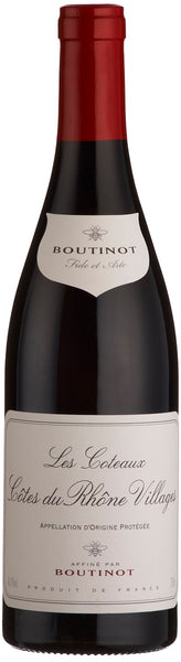 Bottle of 2019 'Les Coteaux' Rouge Cotes-du-Rhone, France - Caviste Wine