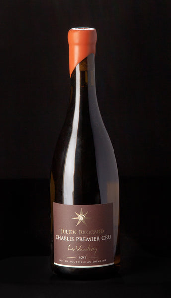 Bottle of 2015 Julien Brocard Chablis Premier Cru 'Vaudevey' - Caviste Wine