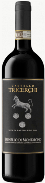 Bottle of 2016 Tricerchi Brunello di Montalcino, Italy - Caviste Wine