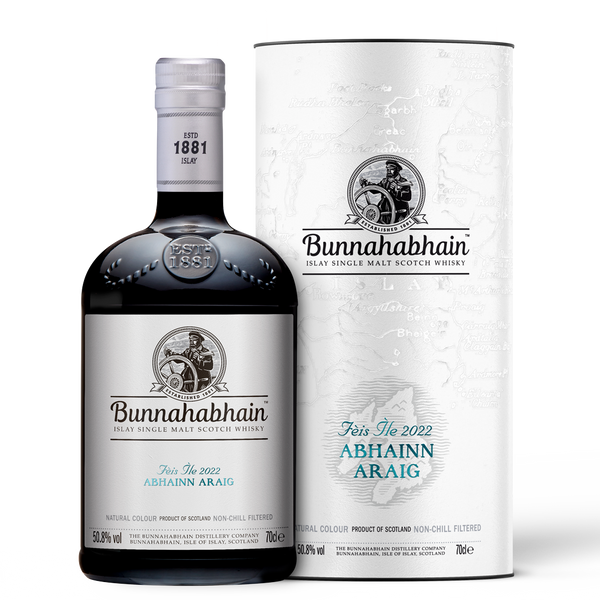 Bunnahabhain Abhainn Araig, Fèis Ìle 2022, Islay Single Malt Whisky, 50.8%