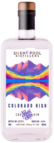Silent Pool Colorado High CBD Gin