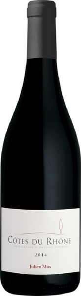 Bottle of 2018 Julien Mus Côtes du Rhône Rouge - Caviste Wine