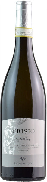 Bottle of 2018 CasalFarneto Verdicchio Crisio, Marche, Italy - Caviste Wine