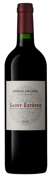 Bottle of 2016 J M Cazes St Estephe, France - Caviste Wine