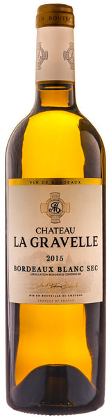 Bottle of 2015 Château La Gravelle Bordeaux Blanc - Caviste Wine