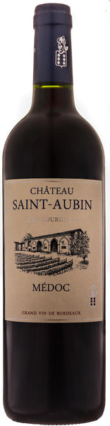 Bottle of 2013 Château Saint Aubin Médoc - Caviste Wine