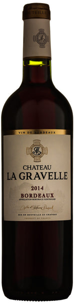 Bottle of Château La Gravelle Bordeaux Rouge 2016 - Caviste Wine