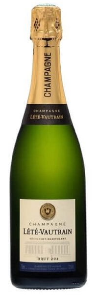 Bottle of NV Champagne Lété-Vautrain Cote 204 - Caviste Wine