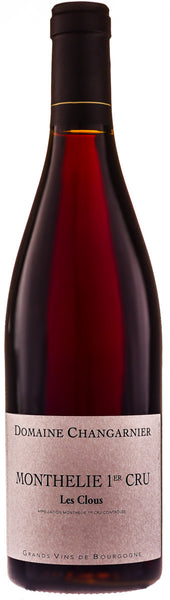 Bottle of 2013 Changarnier Monthelie Rouge 1er LesClous - Caviste Wine