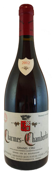 Bottle of 2012 Domaine Armand Rousseau Charmes Chambertin - Caviste Wine