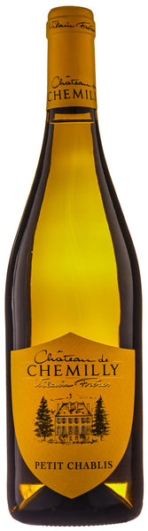 Bottle of 2015 Château de Chemilly Petit Chablis - Caviste Wine