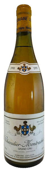 Bottle of 1990 Domaine Leflaive Chevalier-Montrachet - Caviste Wine