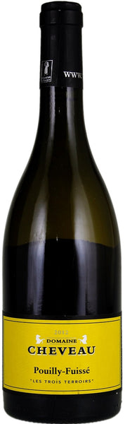 Bottle of 2019 Domaine Cheveau Pouilly Fuisse 'Trois Terroir', Burgundy - Caviste Wine