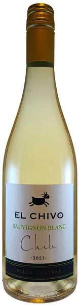 Bottle of 2021 El Chivo Sauvignon Blanc, Chile - Caviste Wine