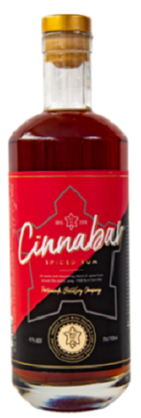 Cinnabar Spice Rum, Hampshire, 41%