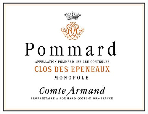 Bottle of 2016 Pommard 1er Cru Clos des Epeneaux, Comte Armand, Burgundy, France - Caviste Wine