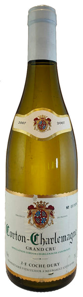 Bottle of 2007 Domaine Coche Dury Corton Charlemagne - Caviste Wine