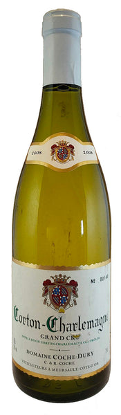 Bottle of 2008 Domaine Coche Dury Corton Charlemagne - Caviste Wine