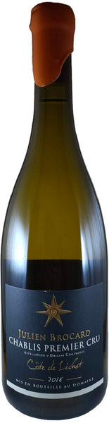 Bottle of 2018 Julien Brocard 1er Cru Chablis Cotes de Lechet Chablis, France - Caviste Wine