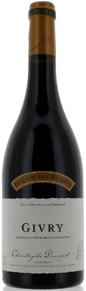 Bottle of 2016 Domaine des Moirots Givry, Cote Chalonnaise, France - Caviste Wine