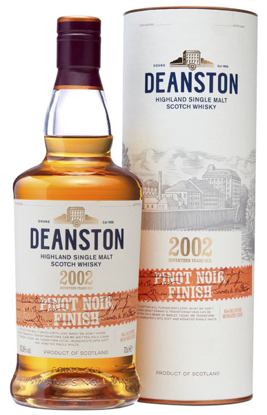 Deanston 17-Year-Old 2002 Pinot Noir Cask Finish, Highland Single Malt Scotch Whisky