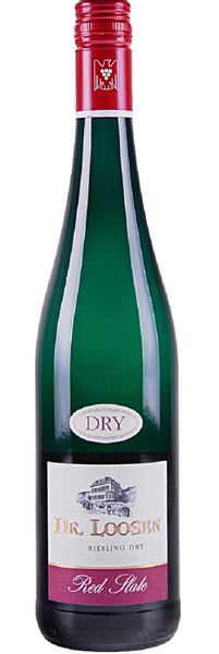 Bottle of 2015 Dr Loosen Red Slate Dry Riesling, Germany - Caviste Wine
