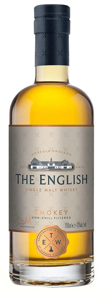 The English 'Smokey' Single Malt Whisky, 43%