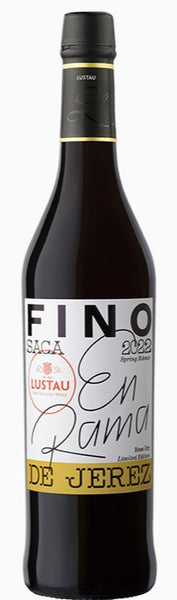 Bottle of 2022 Bodegas Lustau '3 en Rama' Fino de Jerez - Caviste Wine