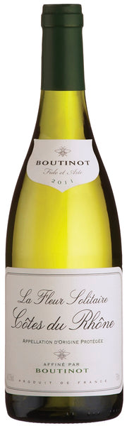 Bottle of 2016 La Fleur Soltaire Cotes-du-Rhone Blanc, Rhone, France - Caviste Wine