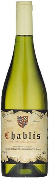 Bottle of 2018 Fournillon Chablis - Caviste Wine