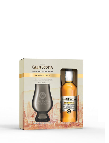 Glen Scotia Double Cask Gift Set 20cl, 46%