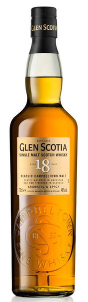 Glen Scotia 18-Year-Old Single Malt Scotch Whisky, 46%